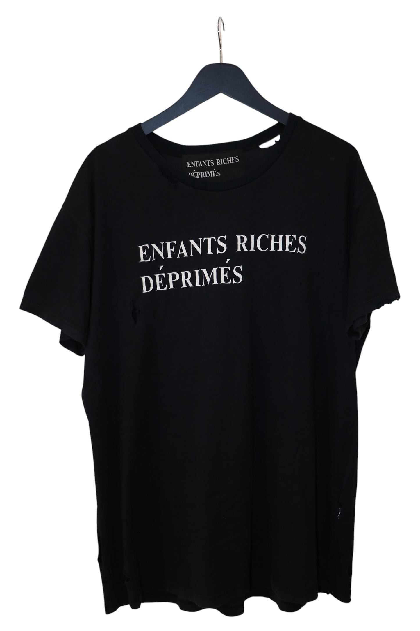 Enfants Riches Déprimés Spell Out Logo T-Shirt Black Size XL Cotton | AVNTGRDNY NYC