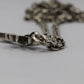 Chrome Hearts Small Cross Pendant on 24” Paper Chain Sterling Silver | AVNTGRDNY NYC