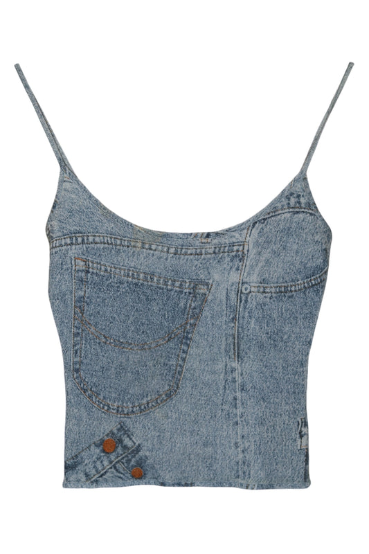 Christian Dior Denim Tank Top