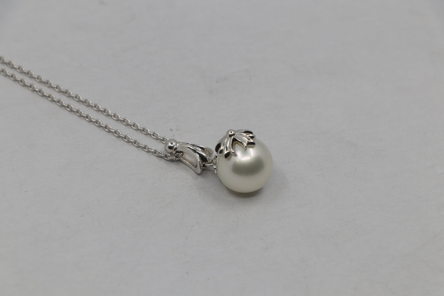 Chrome Hearts x Mikimoto White Gold Pearl Necklace 20"| AVNTGRDNY NYC