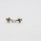 Chrome Hearts Cross Fat Studded Earring Silver Pre-Owned | AVNTGRDNY NYC