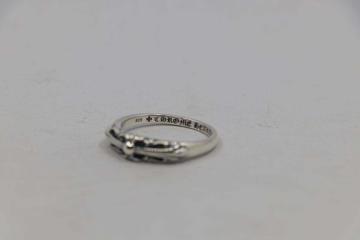Chrome Hearts Baby Floral Ring Size 11.5 Sterling Silver| AVNTGRDNY NYC