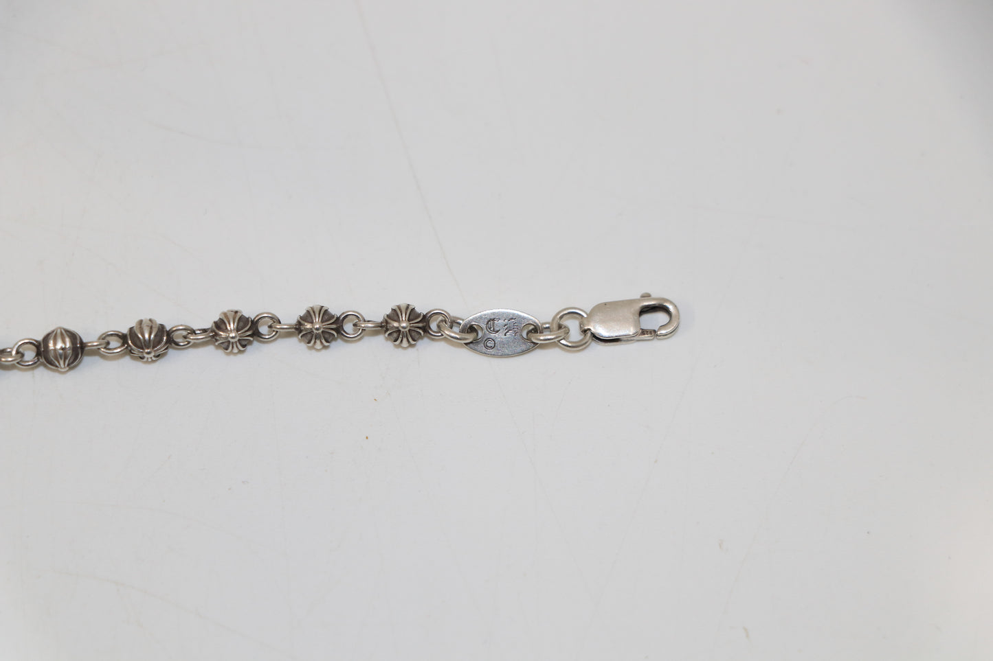 Chrome Hearts Ball Bead Bracelet 8” .925 Sterling Silver | AVNTGRDNY NYC