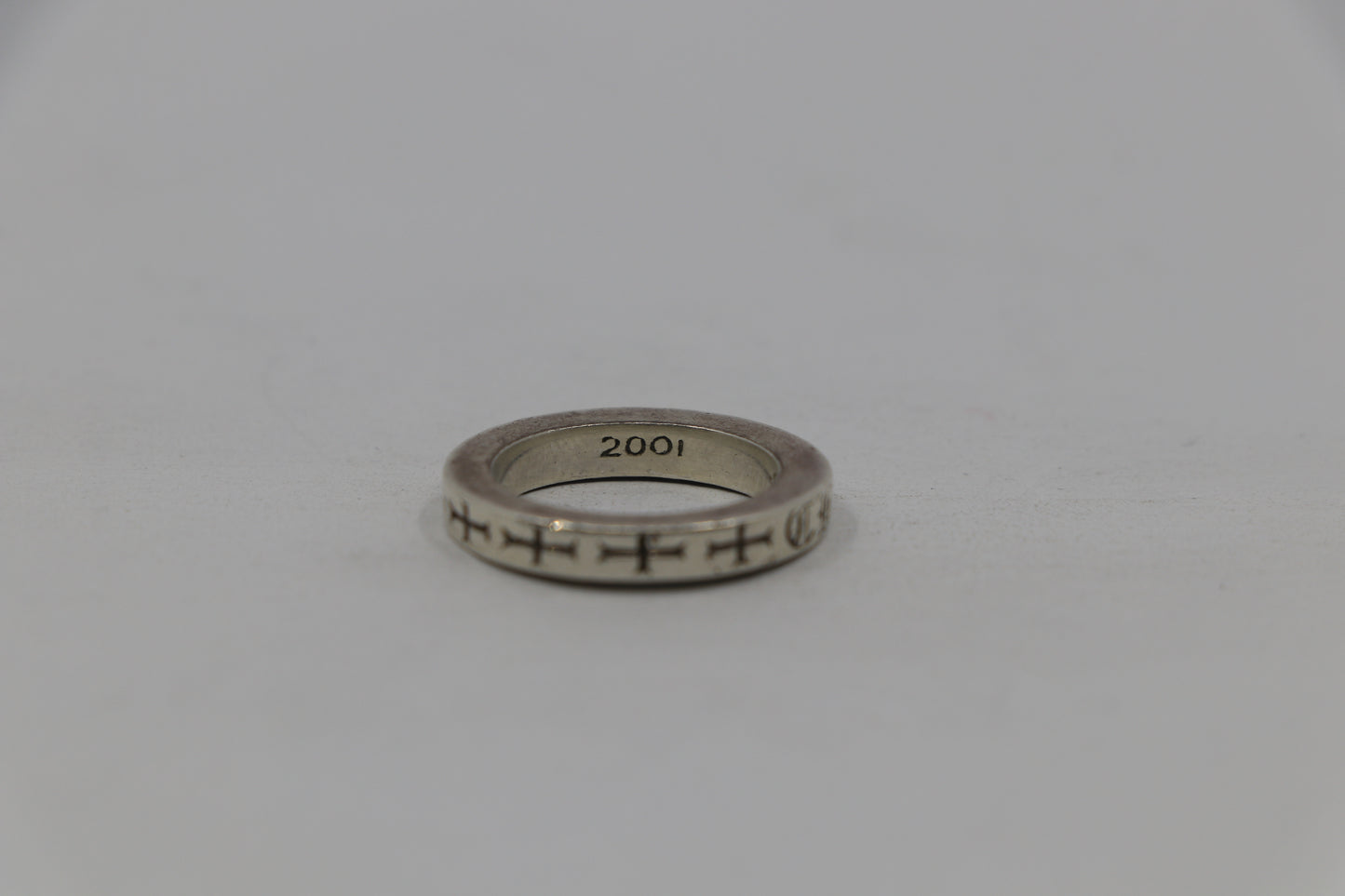 Chrome Hearts 3mm Spacer Ring Size 5 Silver | AVNTGRDNY NYC