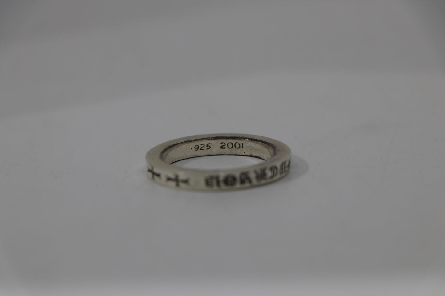 Chrome Hearts NYC Fuck You 3MM Spacer Ring Size 10.5