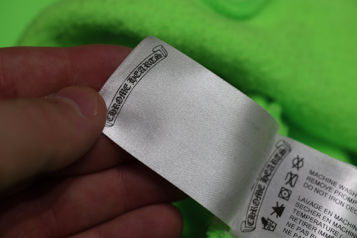 Chrome Hearts Miami Exclusive Neon Green Hoodie Size M | AVNTGRDNY NYC