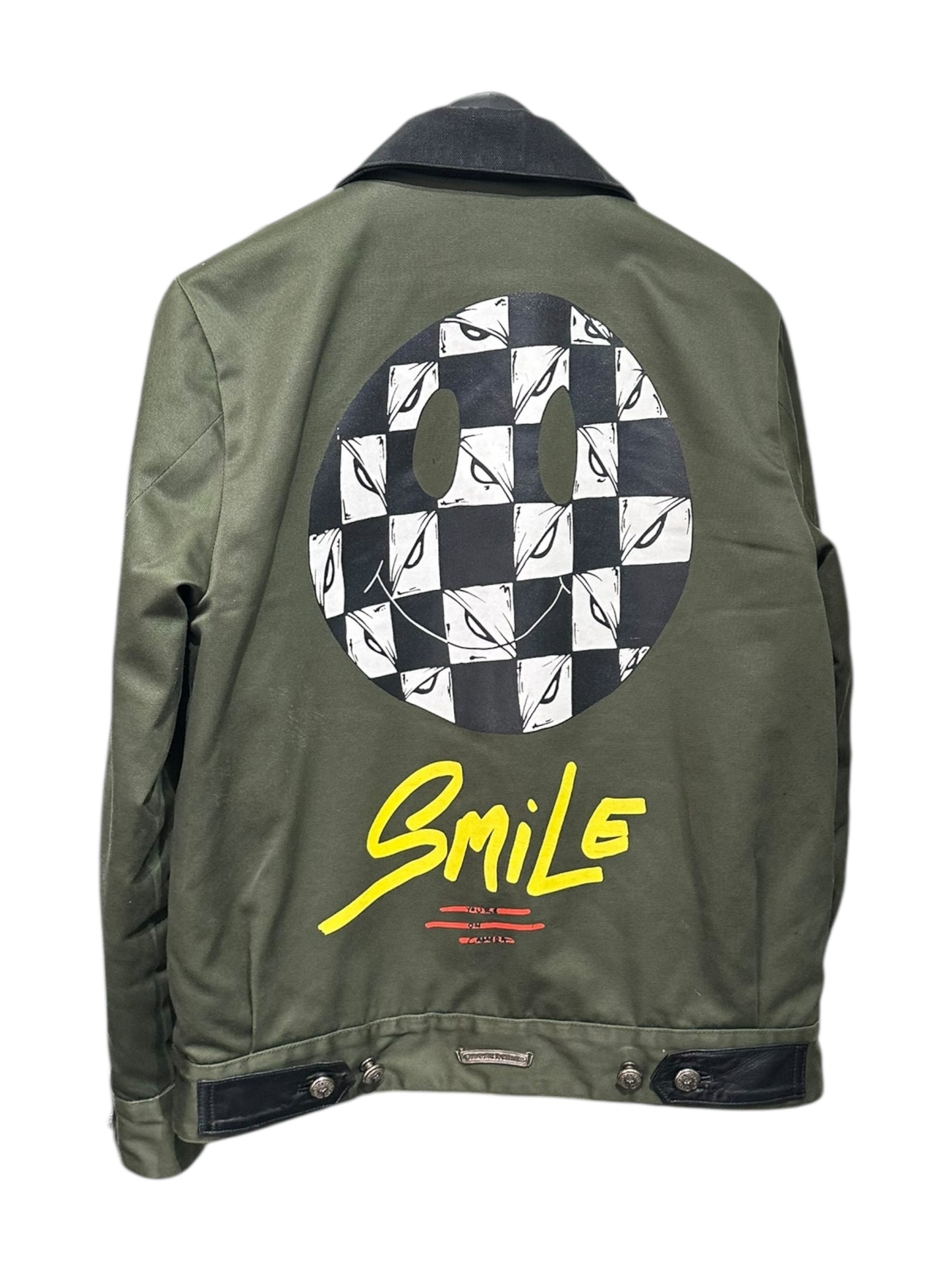 Chrome Hearts x Matty Boy “Smile You’re on Camera” Olive Jacket Size S