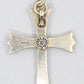 Chrome Hearts Large Cross Keychain Silver Pre-Owned | AVNTGRDNY NYC