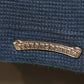 Chrome Hearts Leather Patch Thermal Navy with Red Leather Cross Patches Size Large| AVNTGRDNY NYC