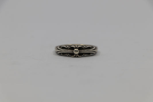 Chrome Hearts Baby Floral Ring Size 9 Sterling Silver | AVNTGRDNY NYC