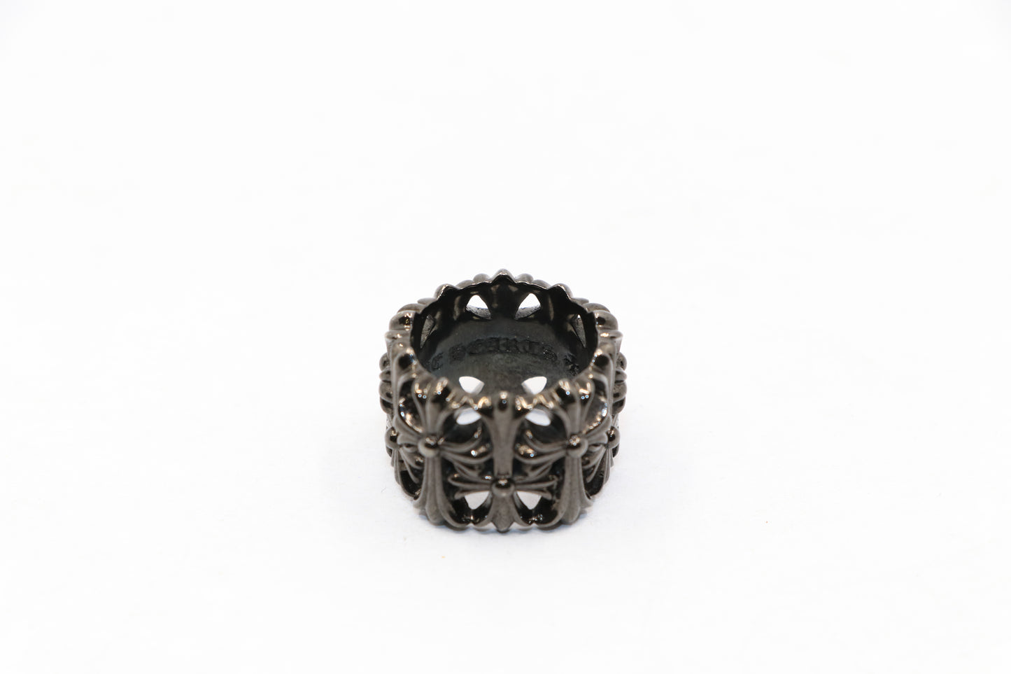 Chrome Hearts Black Rhodium Cemetery Ring Size 7| AVNTGRDNY NYC