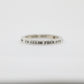Chrome Hearts 3MM “Paris Fuck You” Spacer Ring Size 12 | AVNTGRDNY NYC
