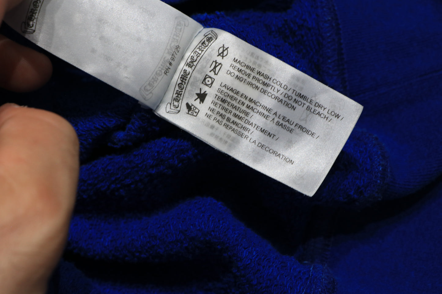 Chrome Hearts x Matty Boy Space Hoodie Blue Size XL|AVNTGRDNY NYC