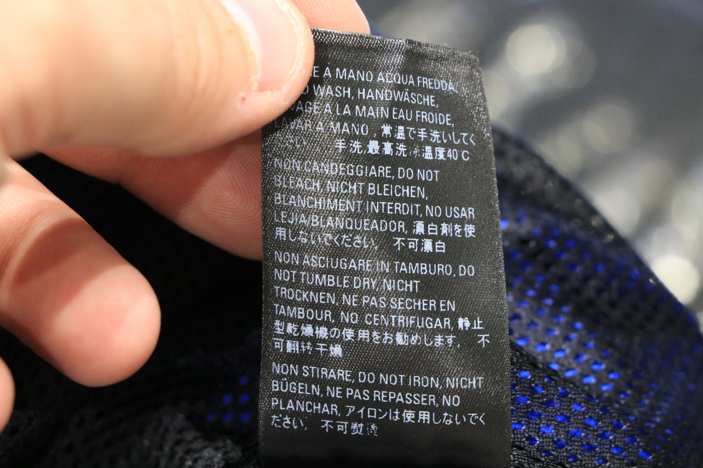 Balenciaga 80's Windbreaker Blue Size 44| AVNTGRDNY NYC