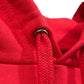 Chrome Hearts Online Exclusive Scroll Logo Hoodie Red Size XL