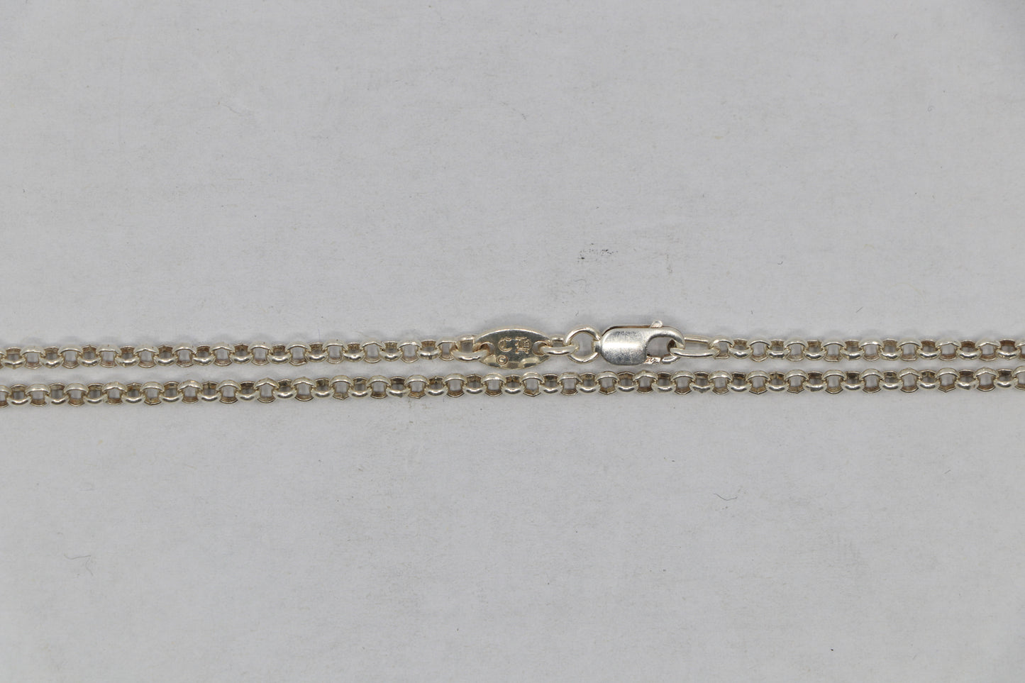 Chrome Hearts Roll Chain Necklace 18" .925 Sterling Silver | AVNTGRDNY NYC
