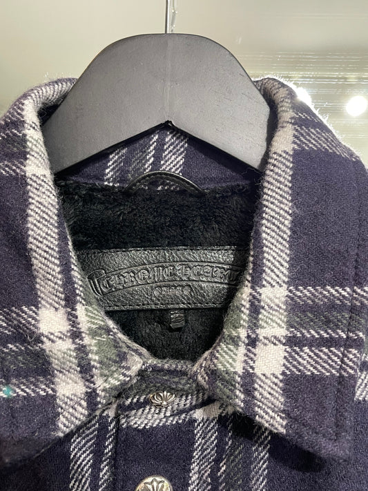 Chrome Hearts Plaid Flannel Jacket Size L