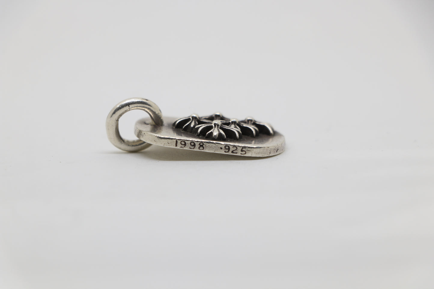Chrome Hearts Raised Cemetery Dog Tag Pendant .925 Silver | AVNTGRDNY NYC
