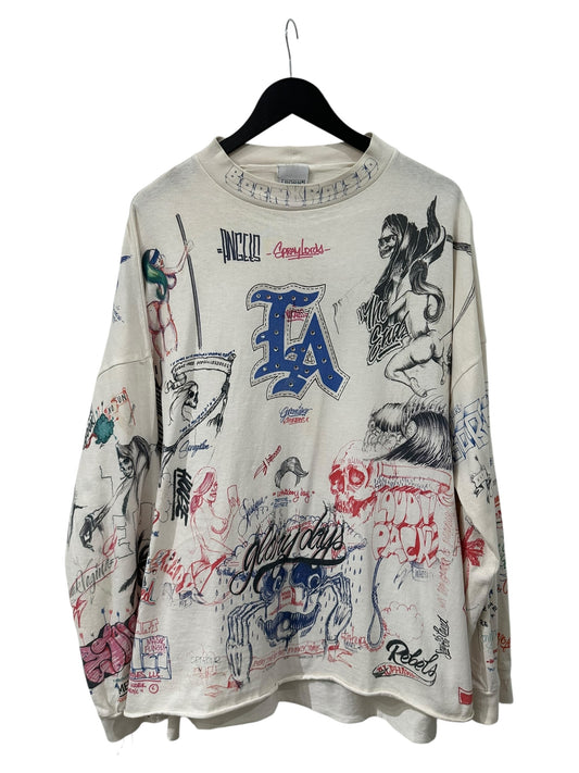 Saint Michael Born and Raised Longsleeve O/S