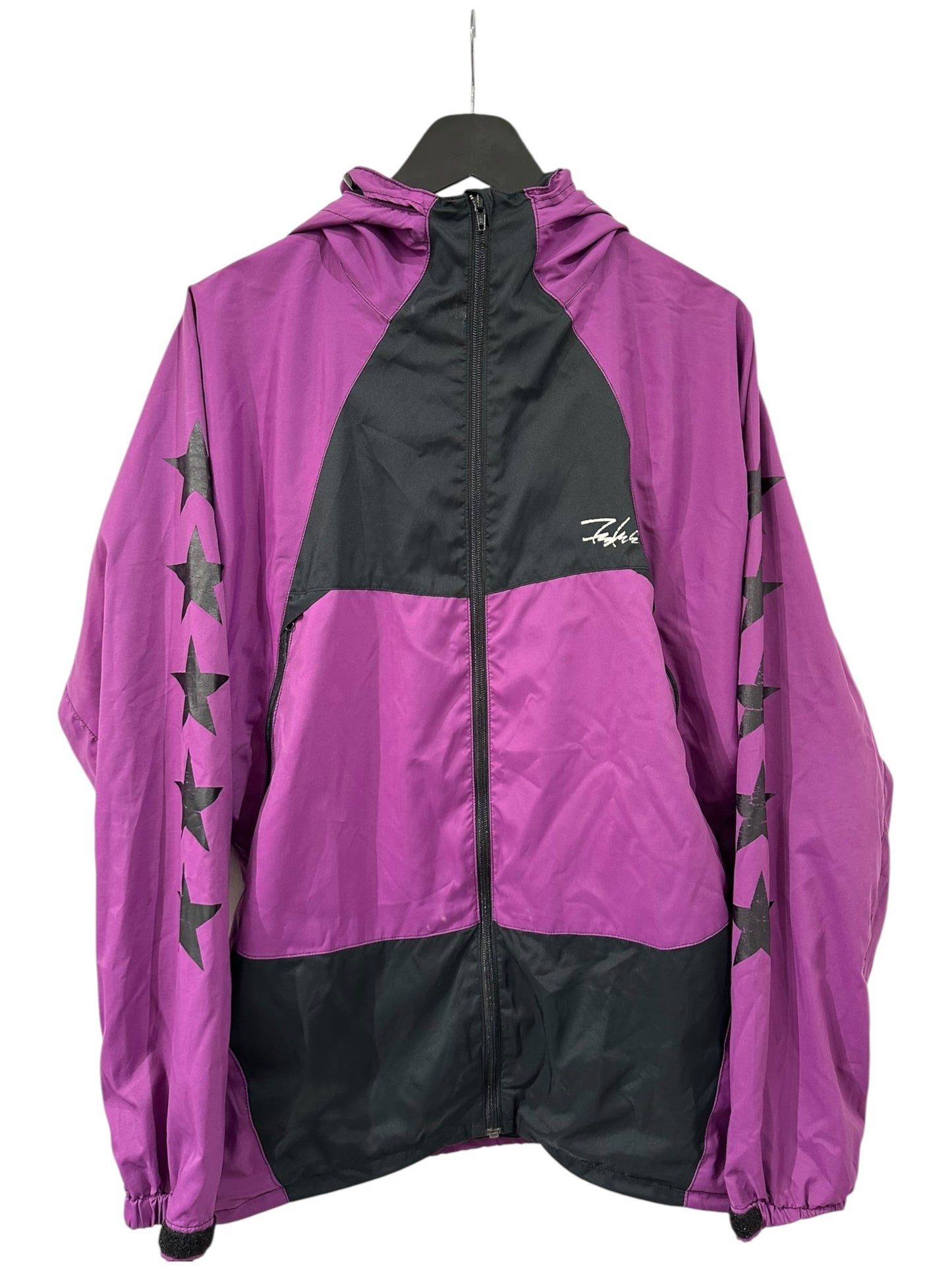 Futura Purple Star Windbreaker Size XL