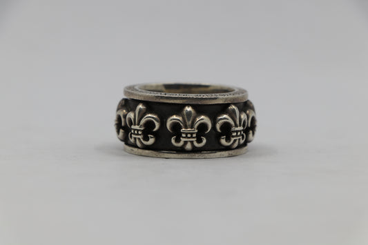 Chrome Hearts Fleur Spinner Ring Size 13 Sterling Silver| AVNTGRDNY NYC