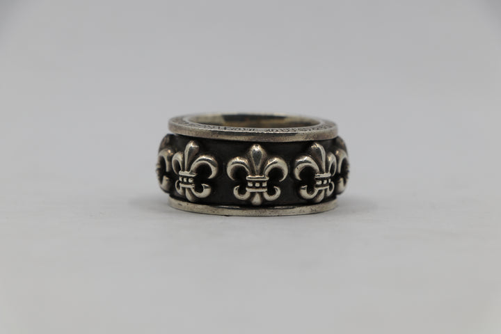 Chrome Hearts Fleur Spinner Ring Size 13 Sterling Silver| AVNTGRDNY NYC