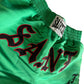 Saint Michael Boxing Shorts Green