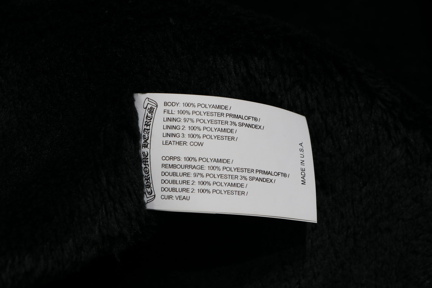 Chrome Hearts Hurricane Jacket Size S Black Leather Detail| AVNTGRDNY NYC