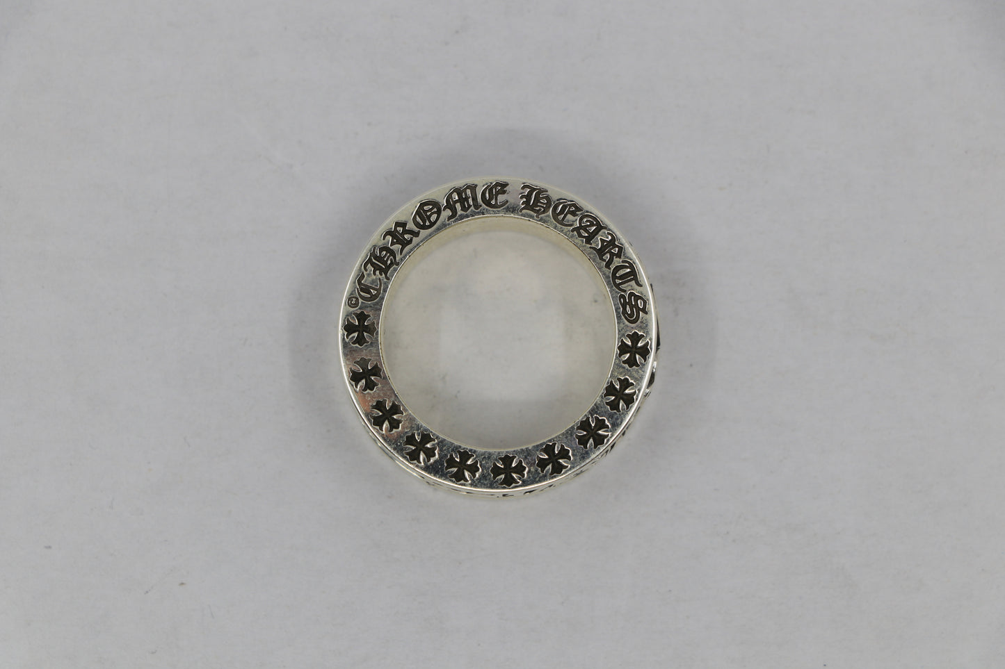 Chrome Hearts FU Spinner Ring Size 11 Sterling Silver| AVNTGRDNY NYC