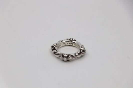 Chrome Hearts Star Ring .925 Sterling Silver Size 4US