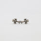 Chrome Hearts Cross Fat Studded Earring Silver Pre-Owned | AVNTGRDNY NYC