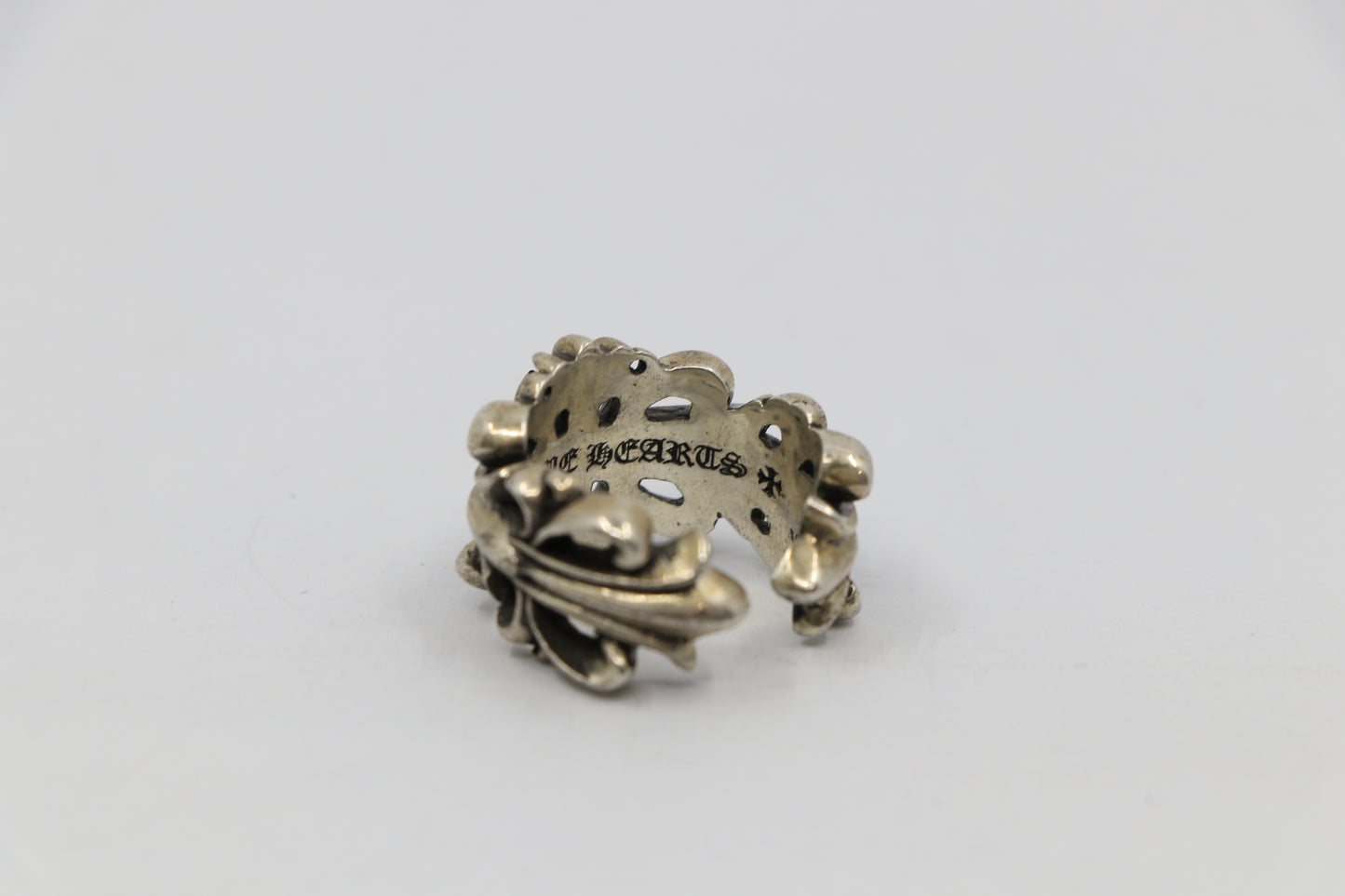 Chrome Hearts Double Floral Ring Size 7| AVNTGRDNY NYC