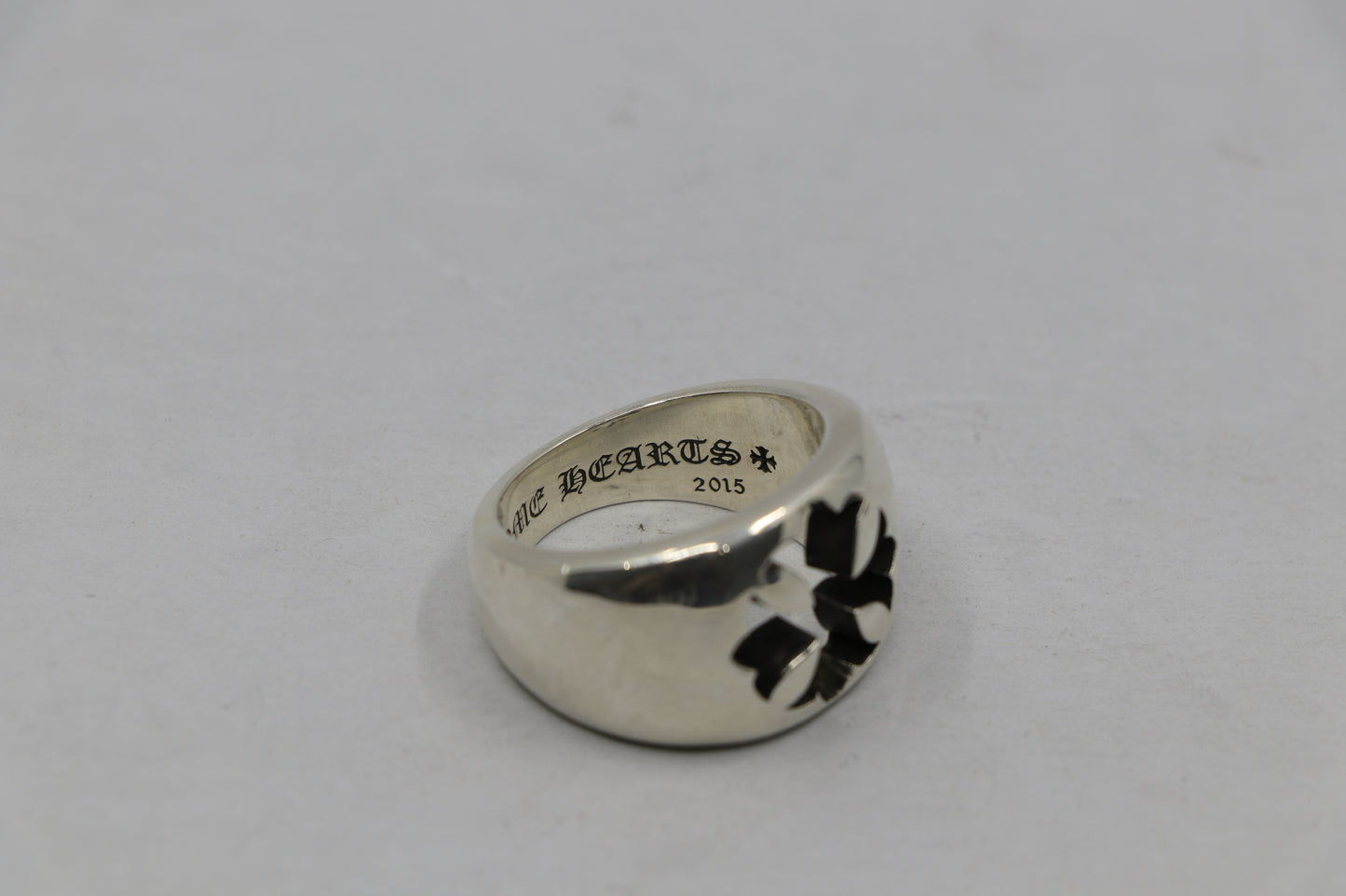 Chrome Hearts Negative Space CH Plus Ring Size 12 | AVNTGRDNY NYC