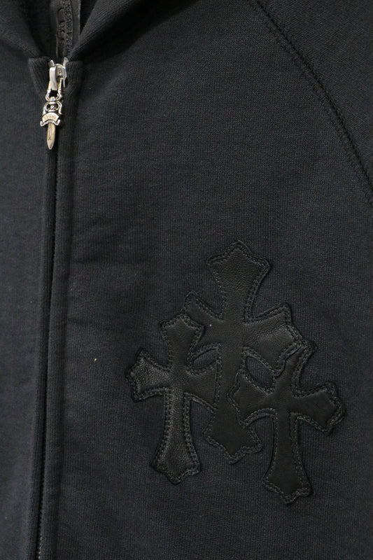 Chrome Hearts Paper Jam Zip Up Hoodie Black Size Medium| AVNTGRDNY NYC