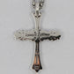Lone Ones Chrome Cross Medium Sterling Silver Pendant New | AVNTGRDNY NYC