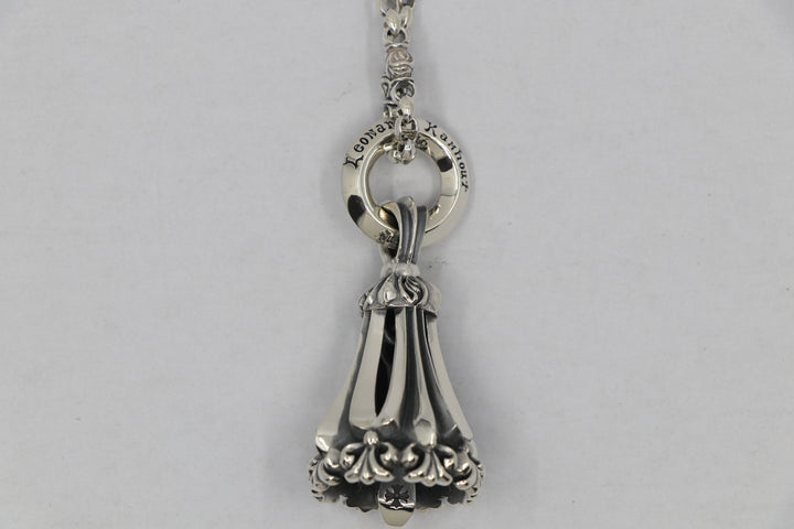 Lone Ones Mating Flight Pendant Chrome Bell Medium .925 Sterling Silver | AVNTGRDNY NYC