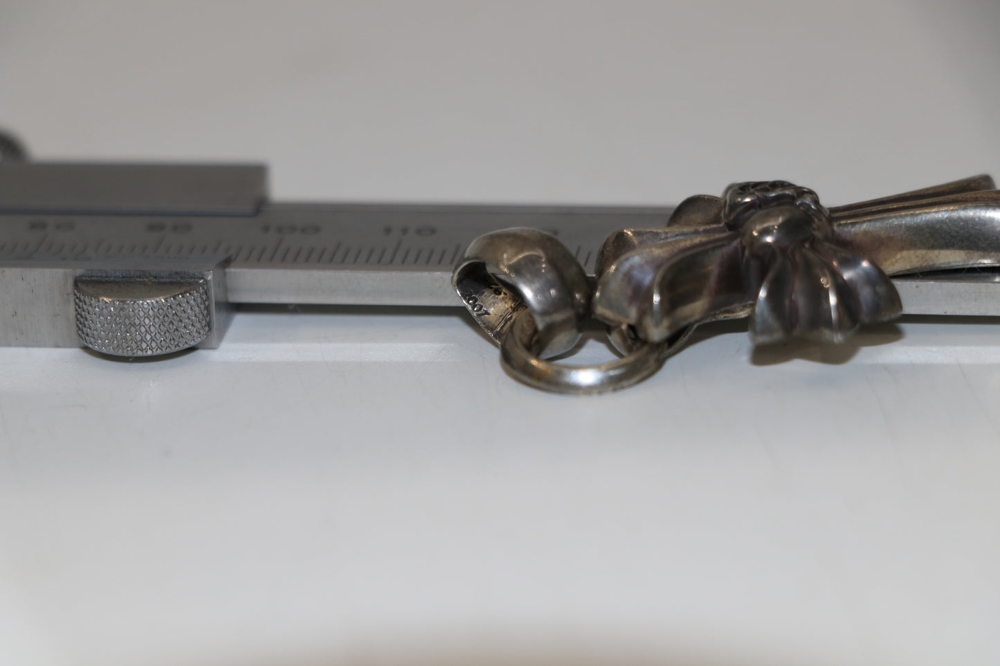 Chrome Hearts Small Cross Heart Pendant | AVNTGRDNY NYC