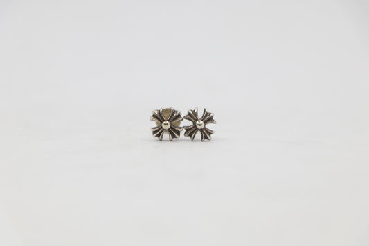 Chrome Hearts CH Plus Stud Earring Silver| AVNTGRDNY NYC