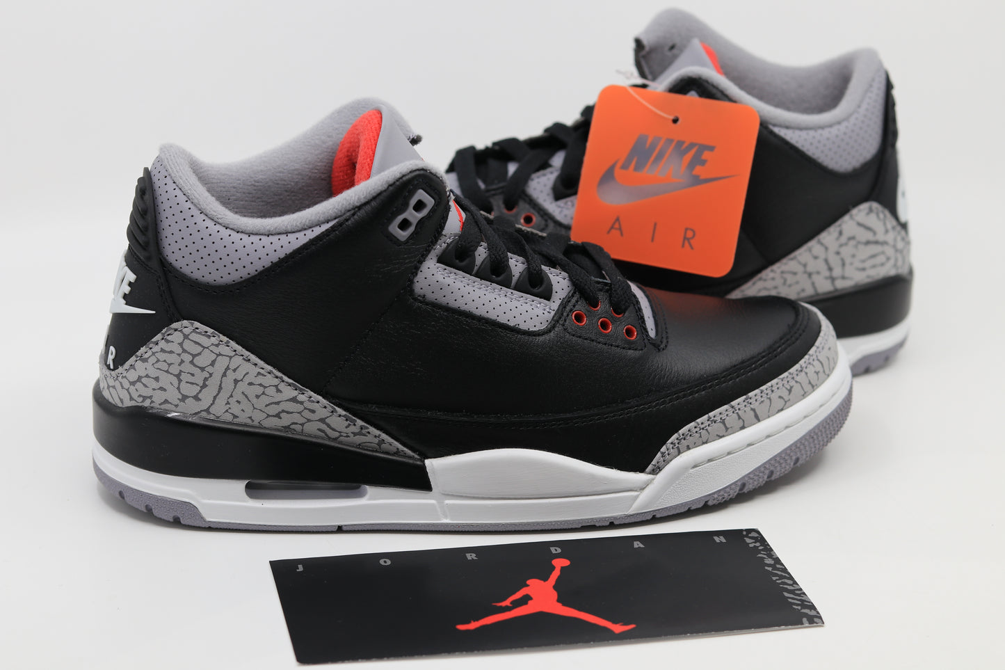 Air Jordan 3 Black Cement Size 8.5