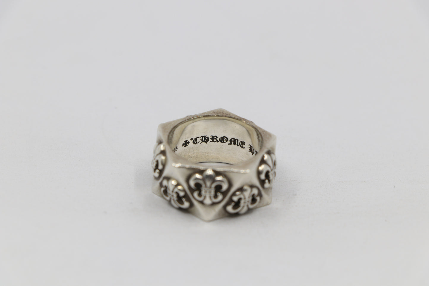 Chrome Hearts Pentagon BS Fleur Ring Size 7| AVNTGRDNY NYC