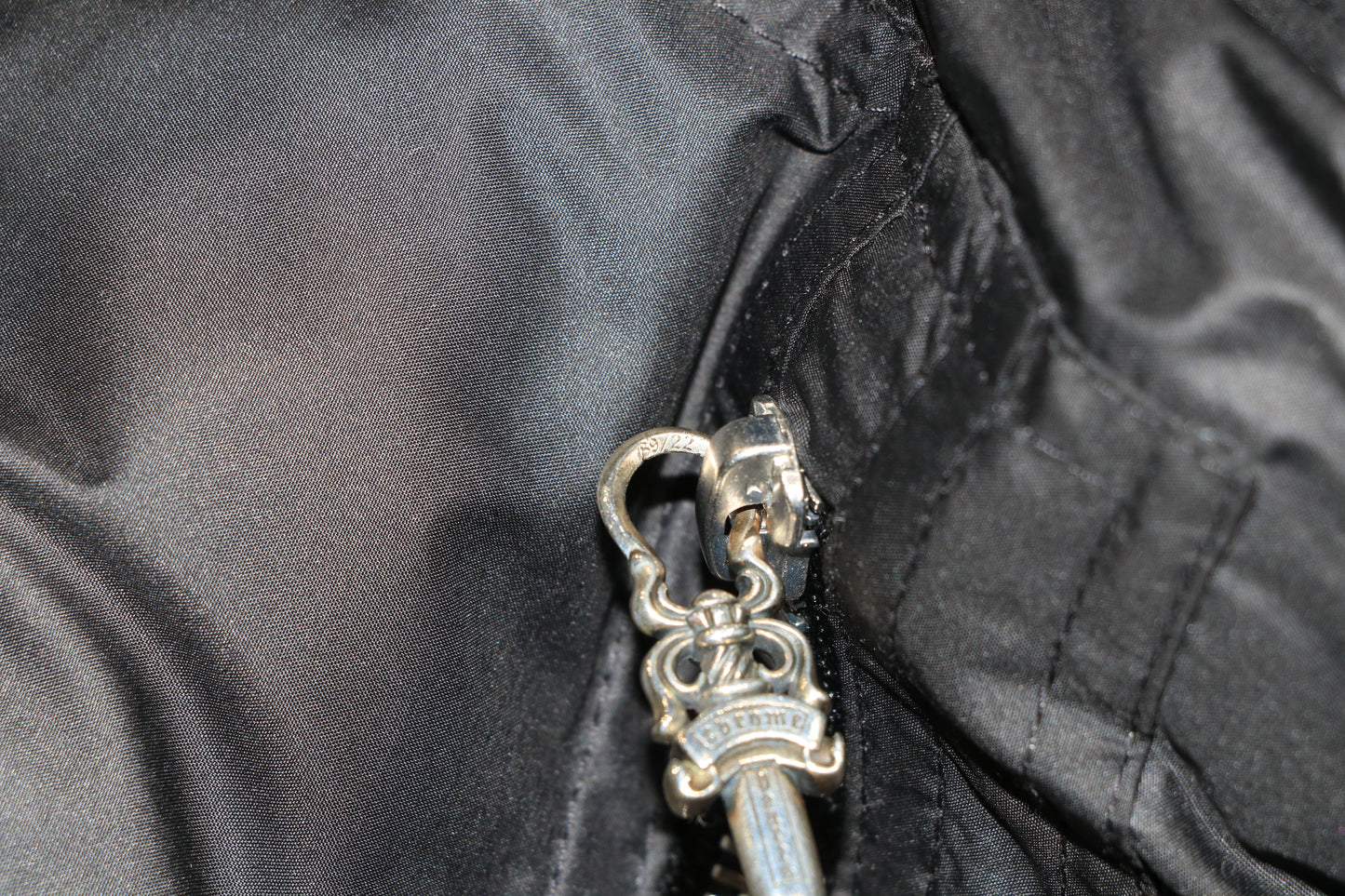 Chrome Hearts Stiff Monogram Puffer Jacket Black Size XL| AVNTGRDNY NYC