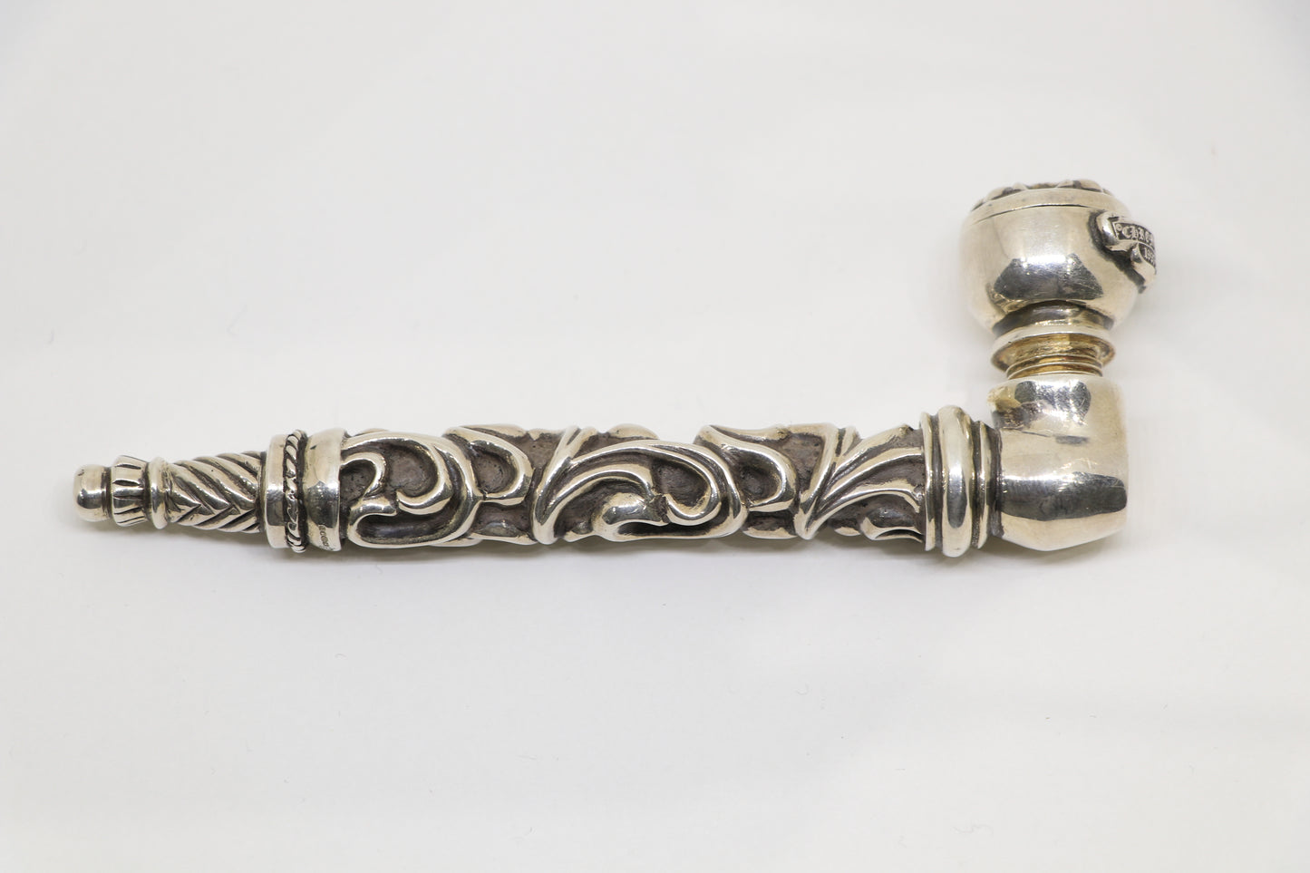 Chrome Hearts Filigree Pipe Sterling Silver .925 | AVNTGRDNY NYC