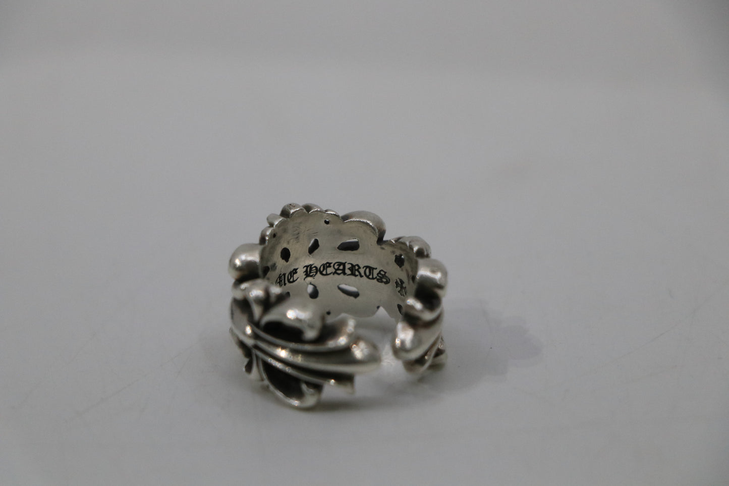 Chrome Hearts Double Floral Ring Size 6 | AVNTGRDNY NYC