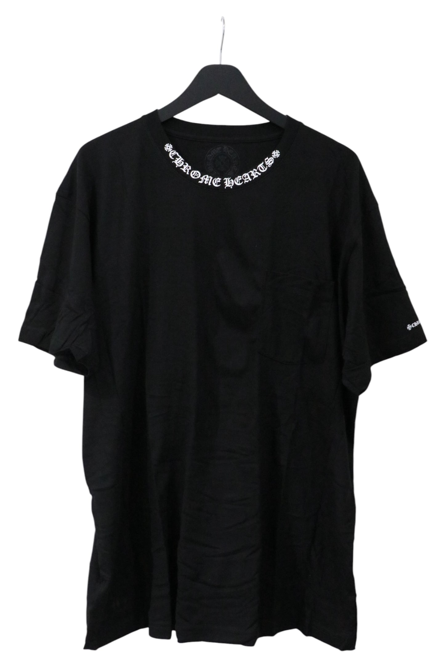 Chrome Hearts Neck Logo Pocket T-Shirt Black Size XXL| AVNTGRDNY NYC