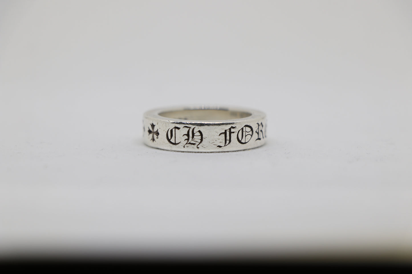 Chrome Hearts Forever 6mm Spacer Ring Size 8.5 Sterling Silver | AVNTGRDNY NYC