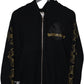 Chrome Hearts Vintage Gold Cross Cemetery Zip Up Hoodie Black Size Small Early 2000s | AVNTGRDNY NYC