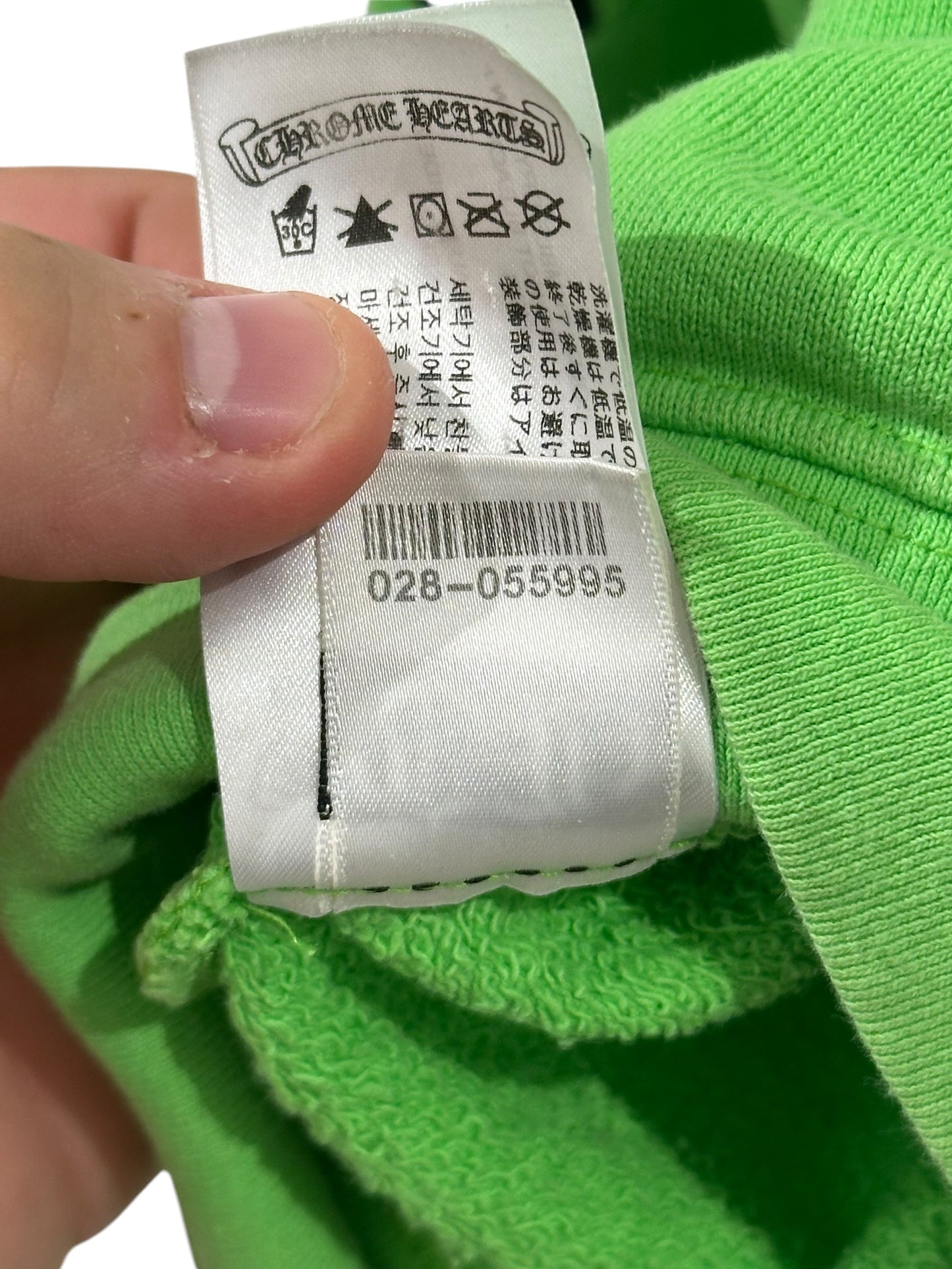 Chrome Hearts Matty Boy Sex Records Crewneck Size XL Green Cotton | AVNTGRDNY NYC