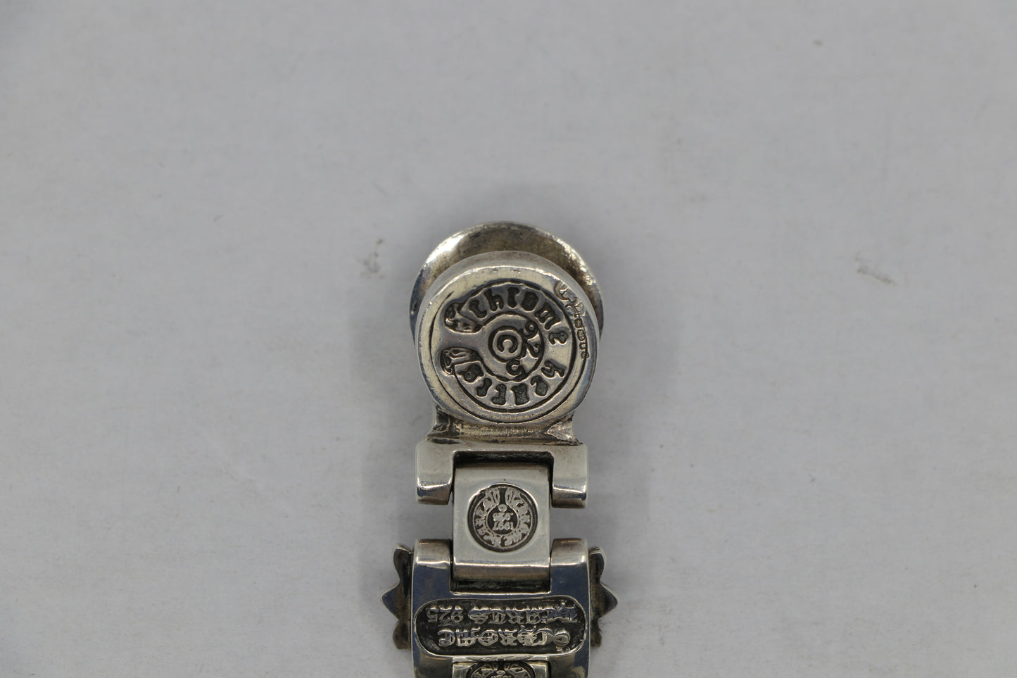 Chrome Hearts H Link Bracelet 9 Links w/ Lobster Clasp Sterling Silver|AVNTGRDNY NYC