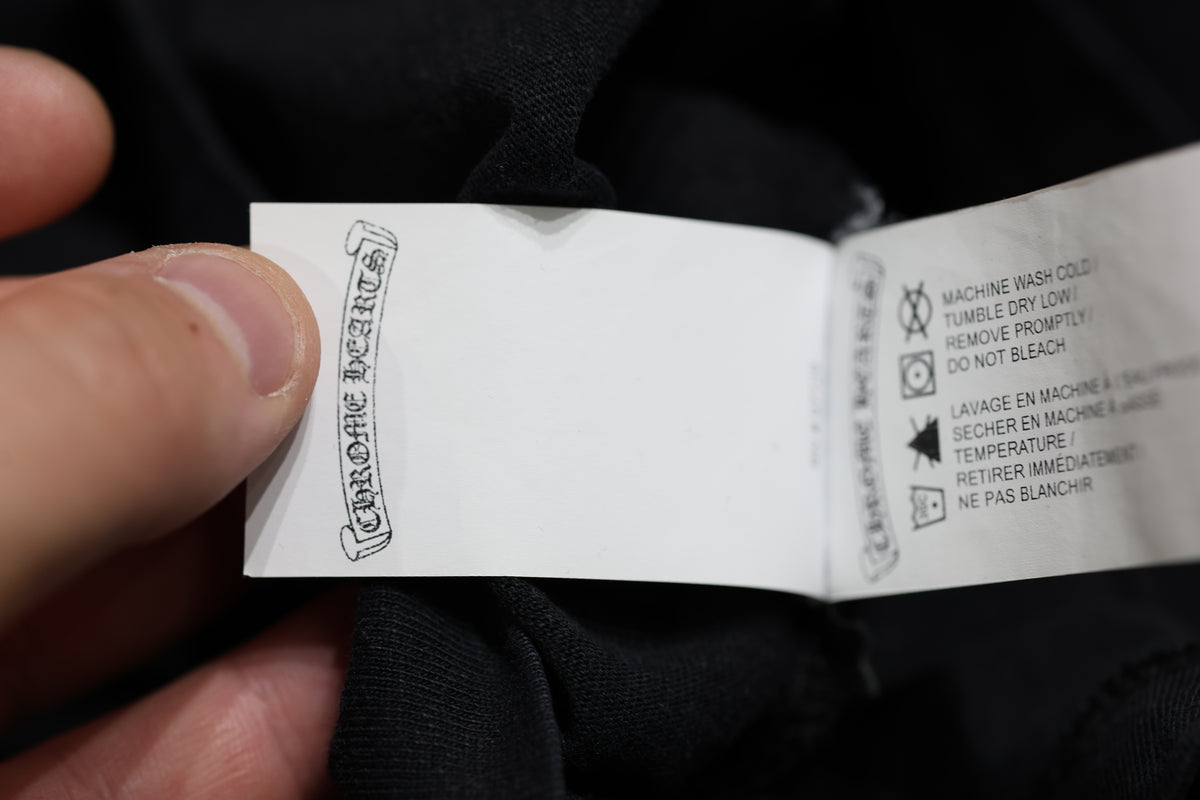 Chrome Hearts Eye Chart Long Sleeve T-Shirt Black Size M| AVNTGRDNY NYC