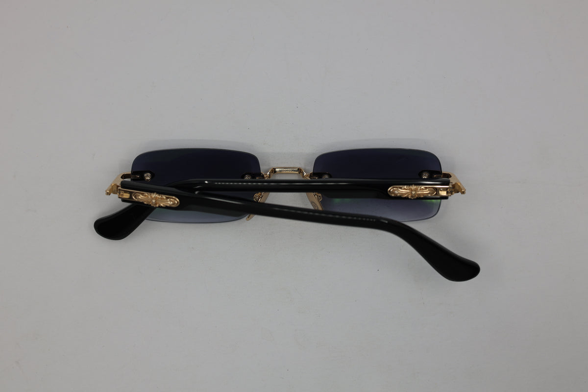 Chrome Hearts Deep I Sunglasses with Case & Cloth | AVNTGRDNY NYC